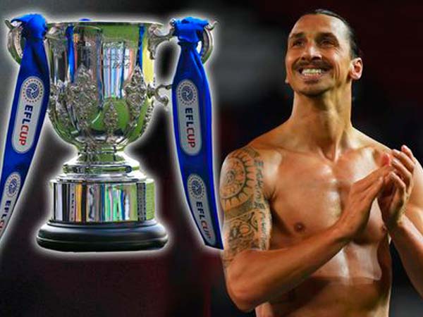 zlatan efl cup